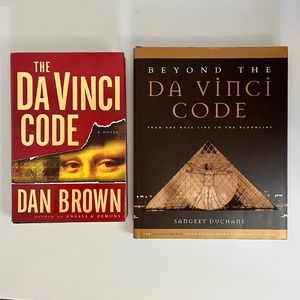 The Da Vinci Code by: Dan Brown & Beyond the Da Vinci Code BOOKS